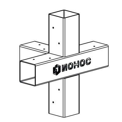 Коннектор 5-х лучевой, IO-CUBE 90/Х